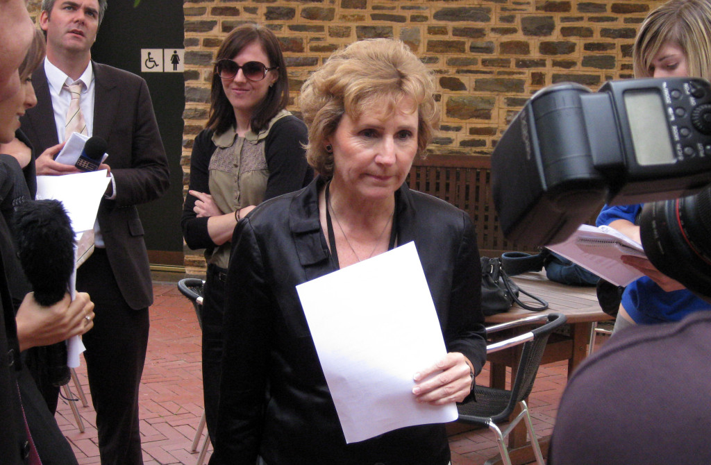 Isobel Redmond during her time as leader.
