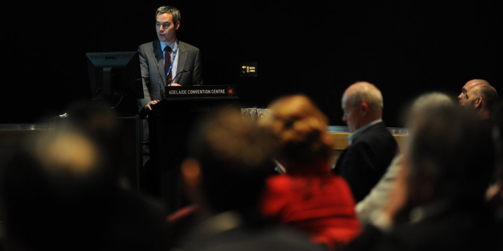 LGA president David O'Loughlin. Photo: Nat Rogers/InDaily