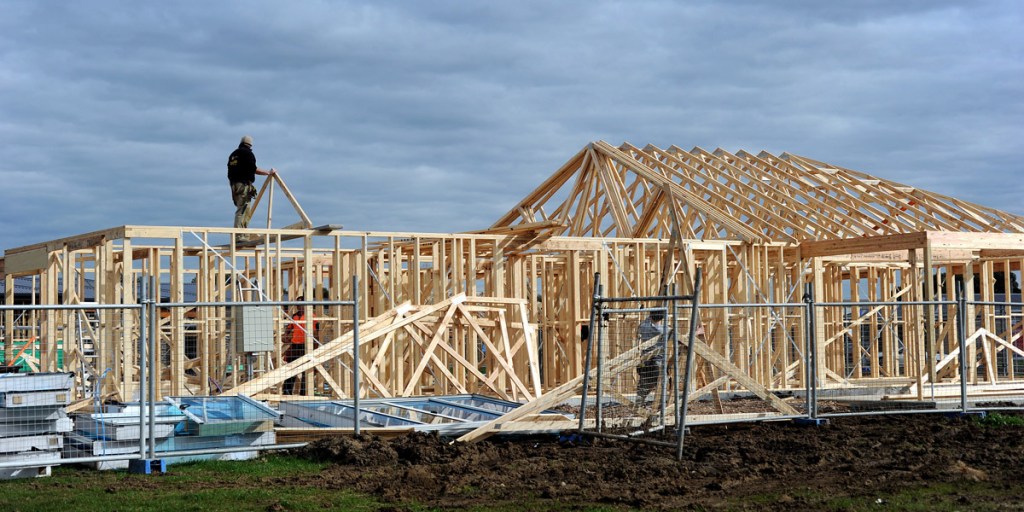 A housing construction boom is expected to affect future rate movements. Photo: AAP