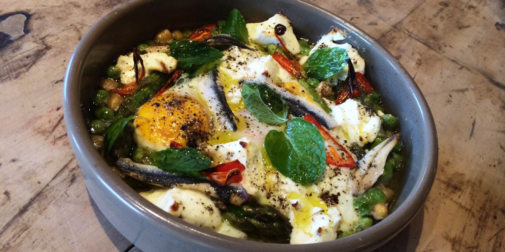 Thumbnail for Spring-time baked eggs