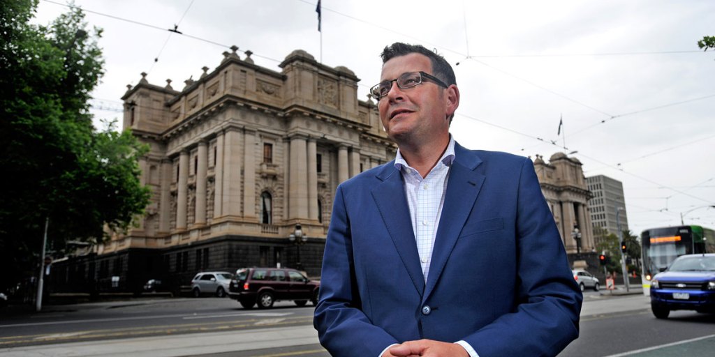 Victorian Labor leader Daniel Andrews