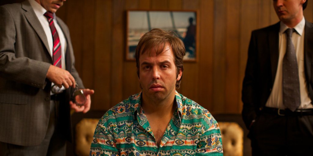 Angus Sampson in a scene from The Mule.