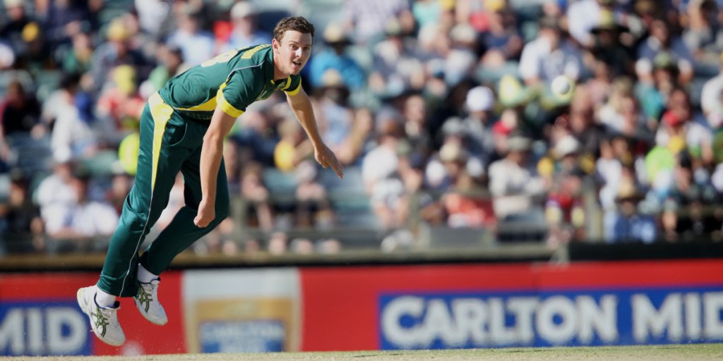 Josh Hazlewood is part of Australia's growing depth in pace bowling.