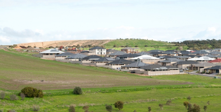 New homes in Adelaide's south.