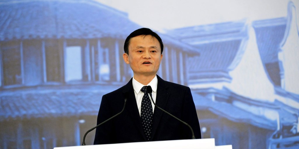 Jack Ma, founder of the Alibaba group.