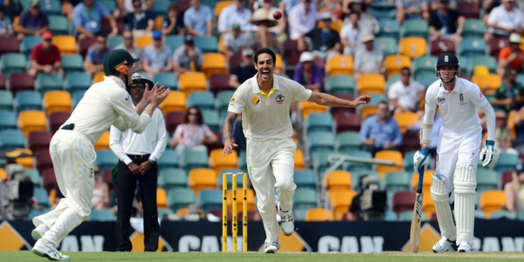 Mitchell Johnson during his dominant performance against England last summer.