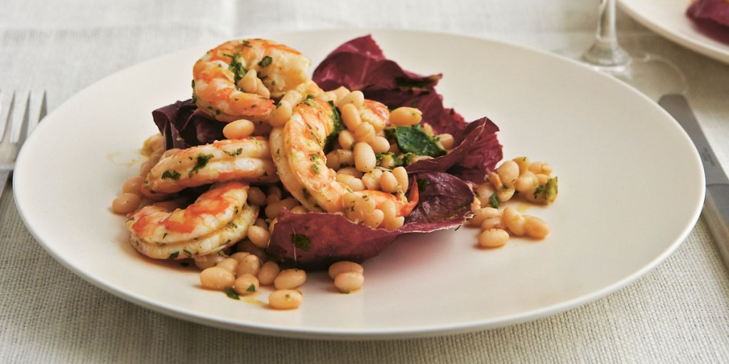 Thumbnail for Neil Perry’s King Prawn and White Bean Salad