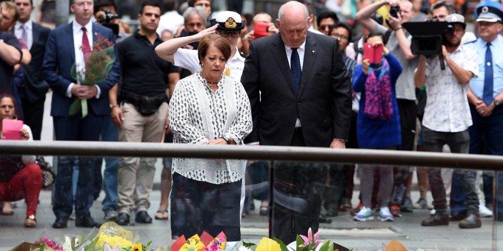 The broader Australian community is "showing huge solidarity" with the Muslim community.