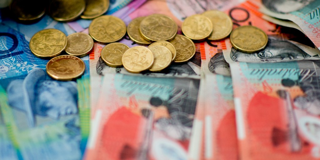 The lower Australian dollar has helped lift the manufacturing sector.