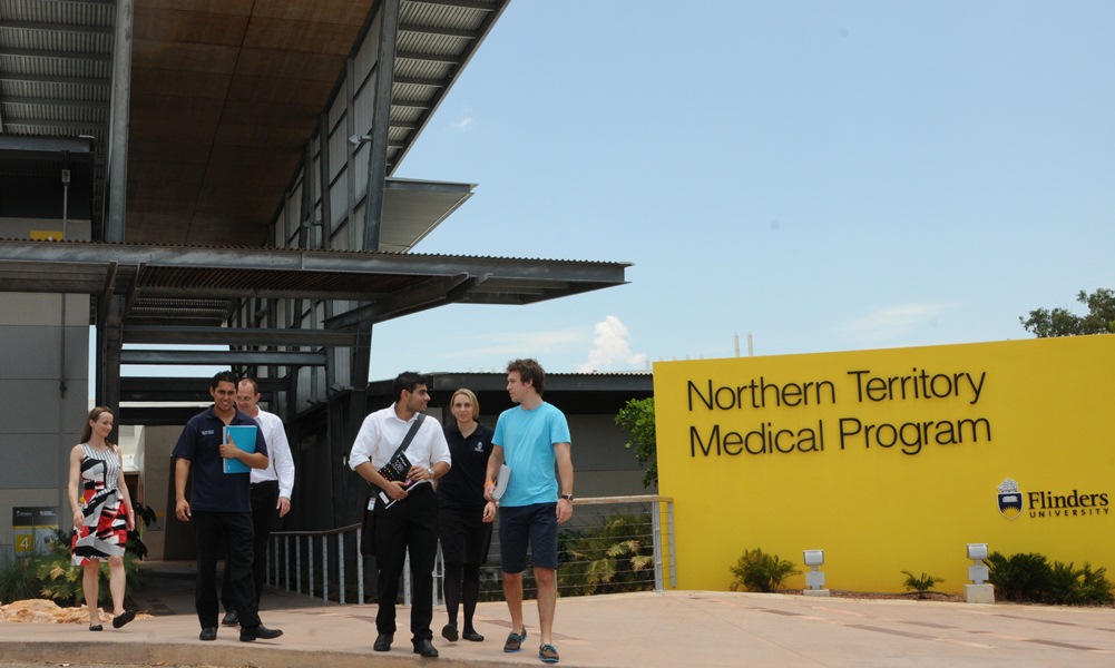 Inaugural medical students of the Flinders University Northern Territory Medical Program have received their degrees in Darwin this week.