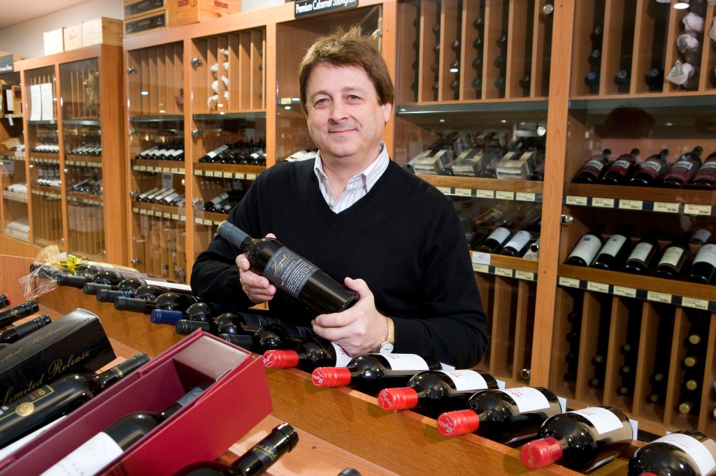 Ross Fassina in Fassina Liquor Merchants Somerton Park store. Photo supplied