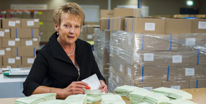South Australian Electoral Commissioner Kay Mousley