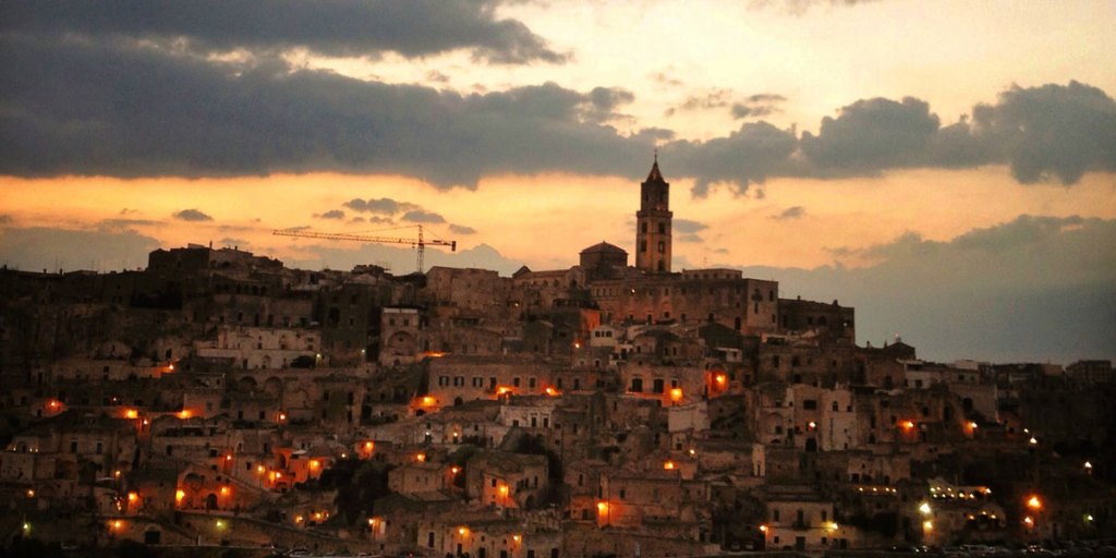 The stunning city of Matera at sunset. Photo: Candice Keller