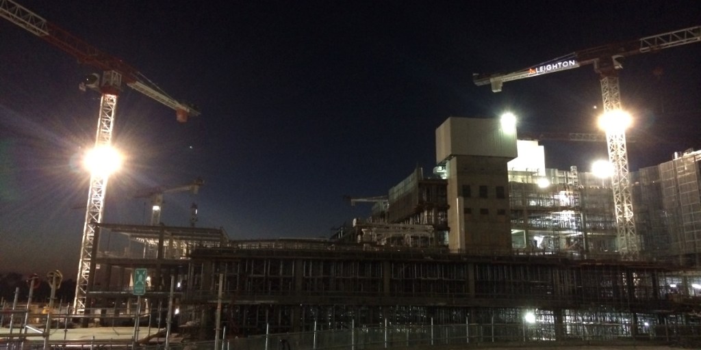 The hospital, to be opened in 2016, was designed without room for paper records.