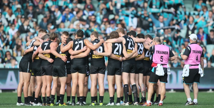 Port Adelaide celebrated a new home and a new unity this year.