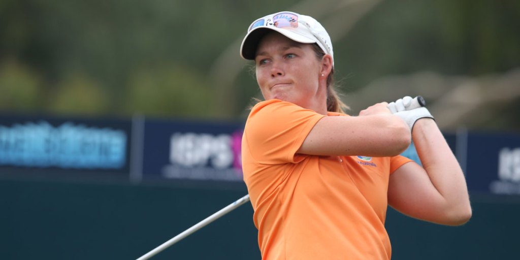 Stacey Keating: "Nice" to see a one on the scorecard.