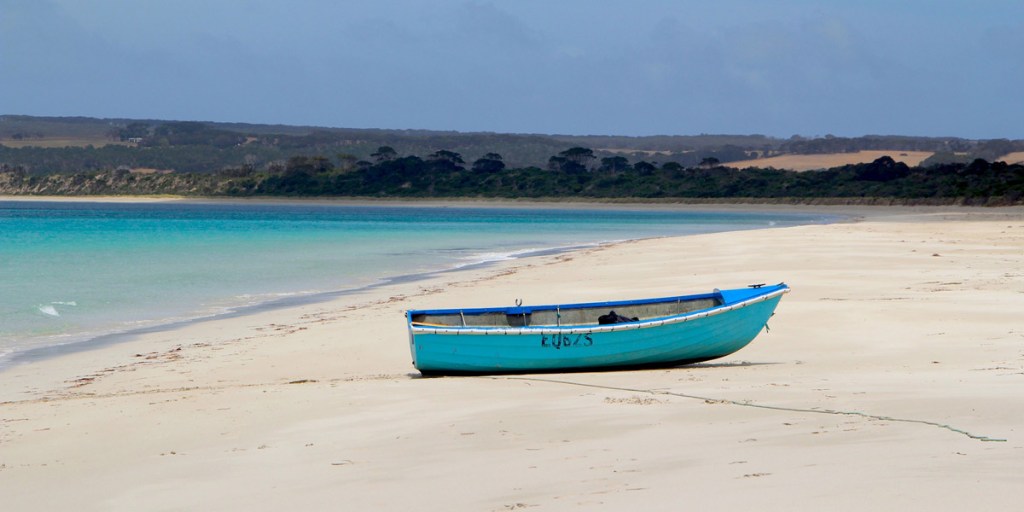 Paradise found: Kangaroo Island's Antechamber Bay. Photo: Janine Mackintosh