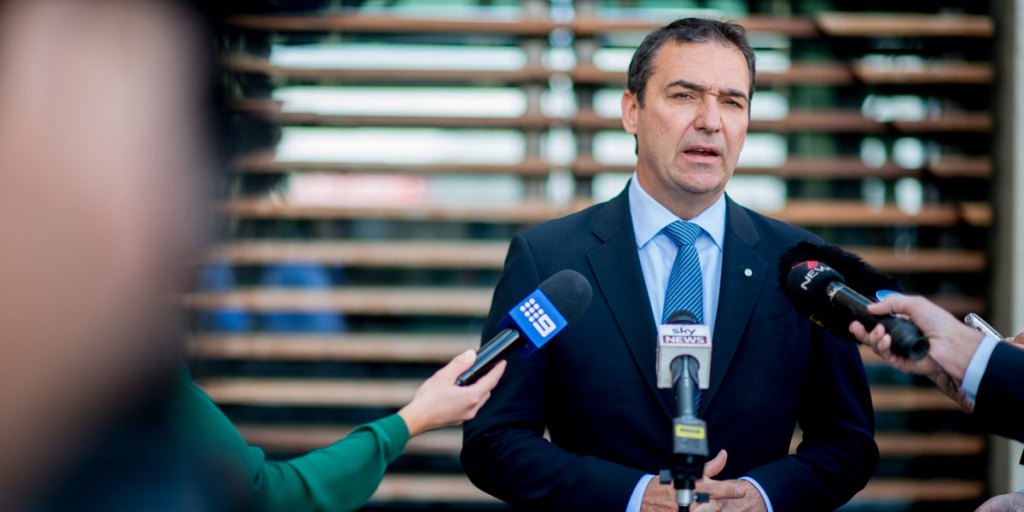 Steven Marshall says he won't be running a "small target" strategy. Photo: Nat Rogers/InDaily