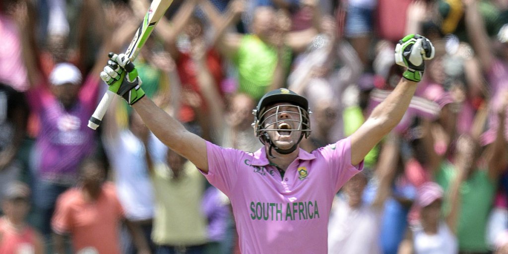 Thumbnail for De Villiers smashes record and Windies