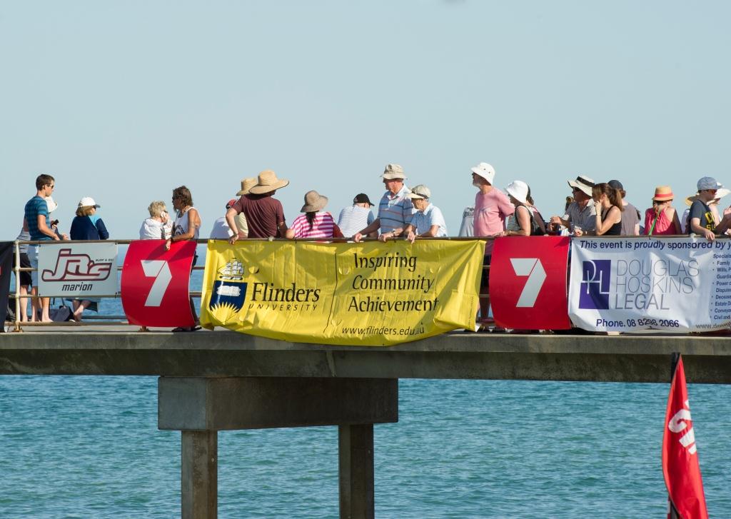Flinders University is proud to be a major sponsor of the Brighton Jetty Classic, SA's largest open water swim.