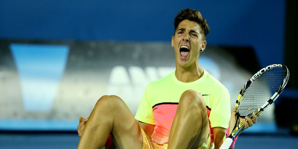 Thumbnail for Kokkinakis prevails in five-set classic