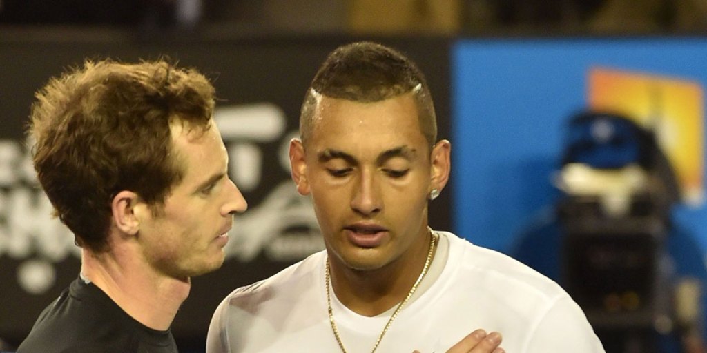Thumbnail for Lay off Kyrgios, says Murray
