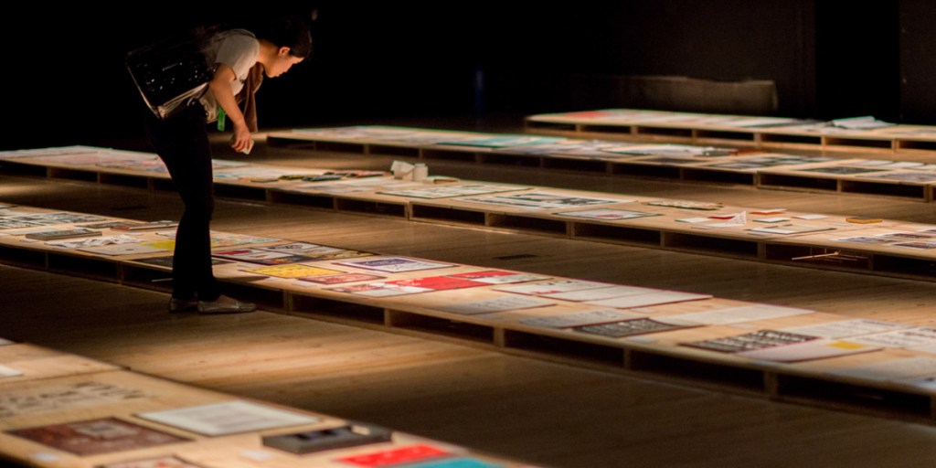 A typography exhibition at Bangkok's Thailand Creative and Design Centre.