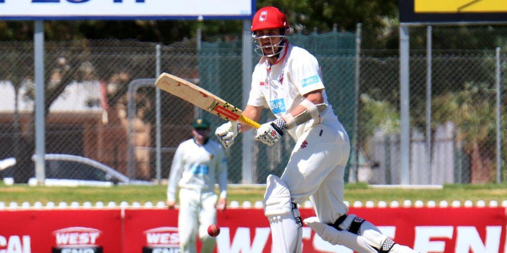 The Redbacks need a big score from Tom Cooper. Photo: Peter Argent/InDaily