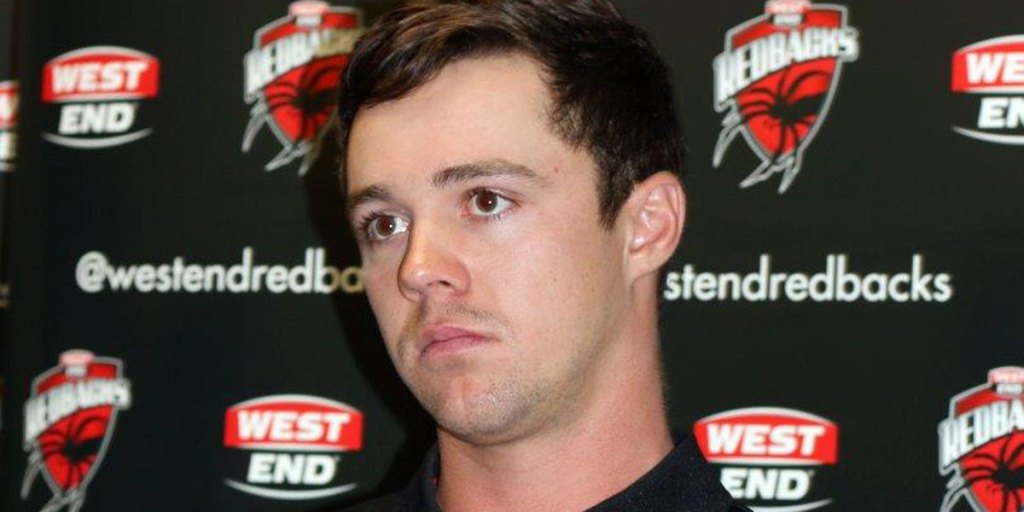 New Redbacks captain Travis Head had a difficult first match in charge. Photo: Peter Argent/InDaily