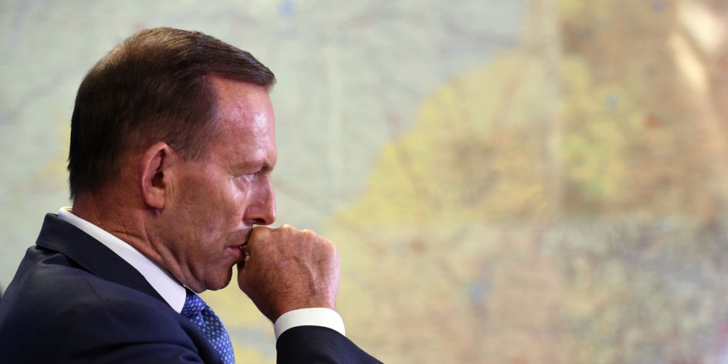 Tony Abbott releasing the report into the Martin Place siege.