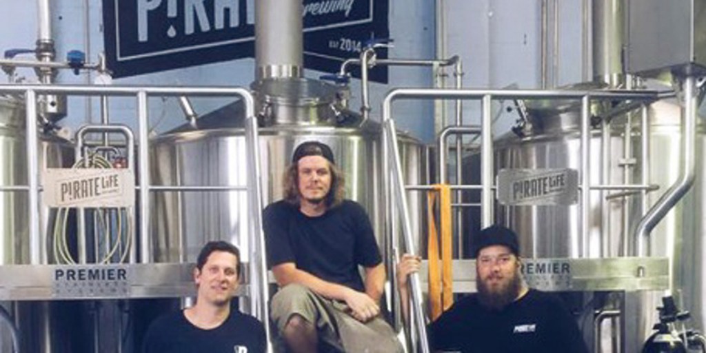 New Adelaide brewers - the team at Pirate Life. Photo supplied 