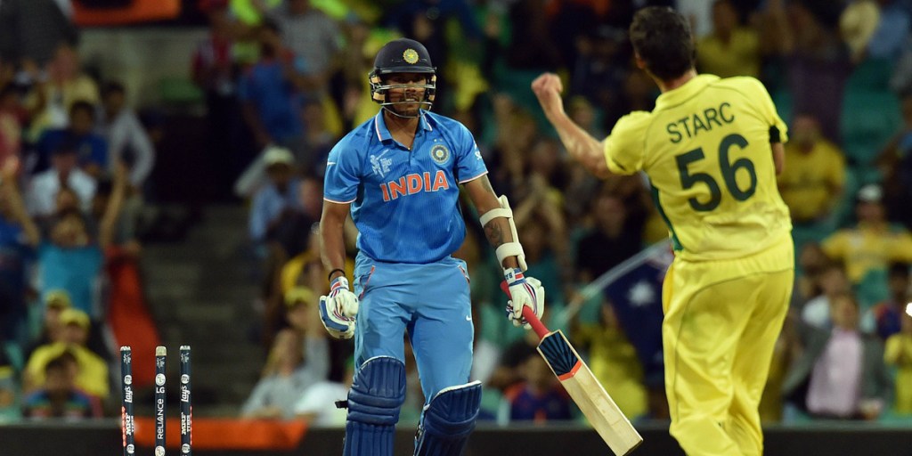 Thumbnail for Australia beats India to make World Cup final