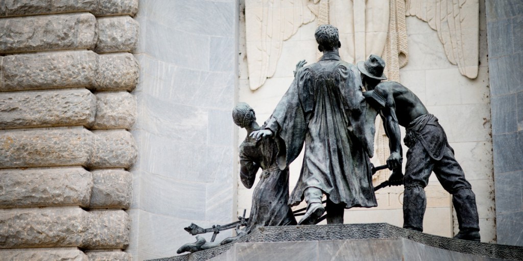 Detailed plans to upgrade the North Terrace memorial are still under wraps. Photo: Nat Rogers/InDaily