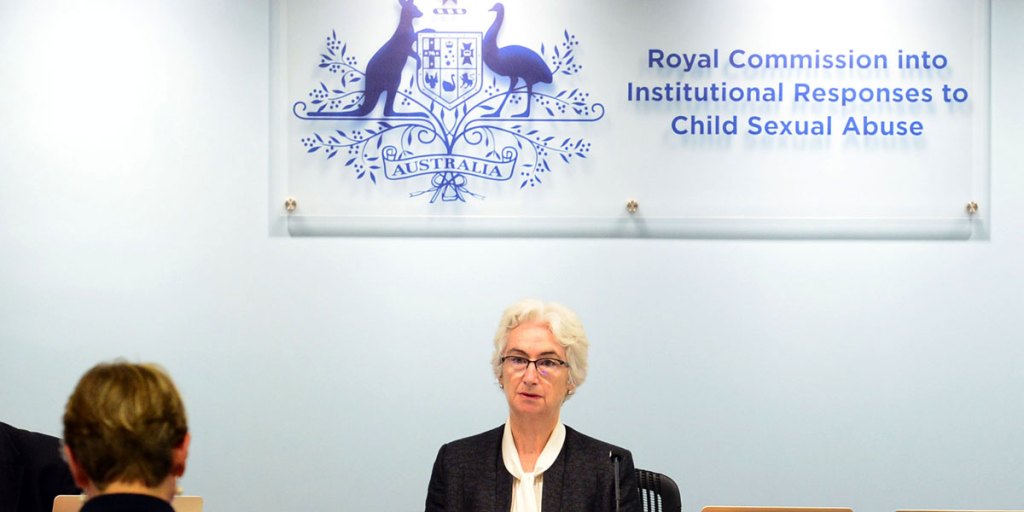 Justice Jennifer Coate at public hearing of the Royal Commission into Institutional Responses to Child Sexual Abuse in Sydney this month.