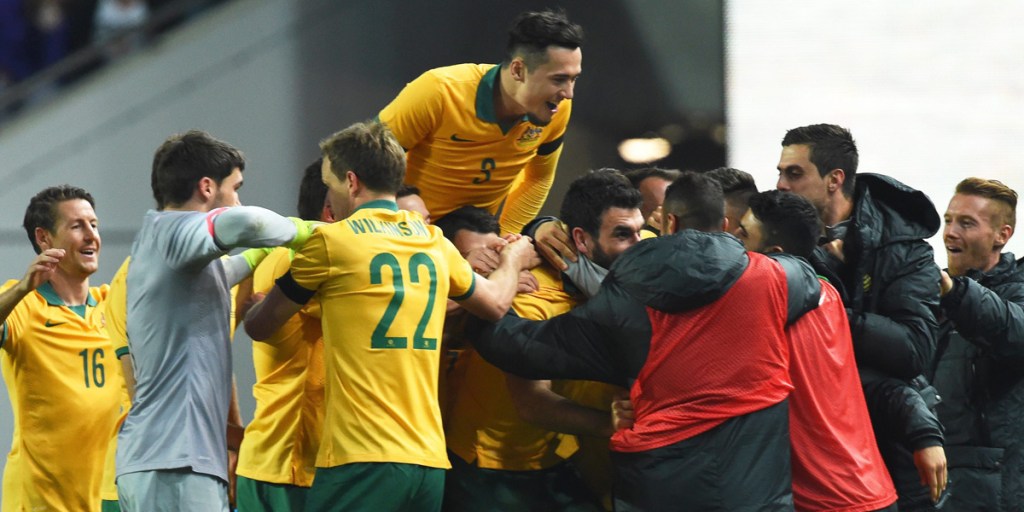 Australia takes the lead in Kaiserslautern. Photo: AAP