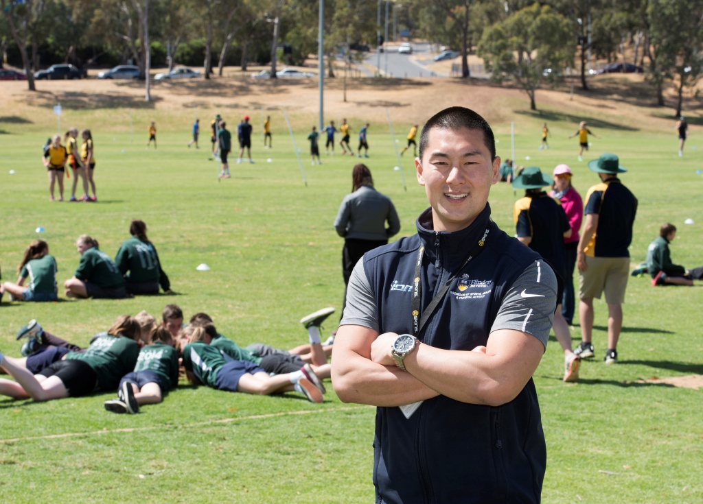 Dr Sam Elliott, who is a Flinders University Sport, Health and Physical Activity lecturer, is also a researcher at the university's Shape Research Centre. 