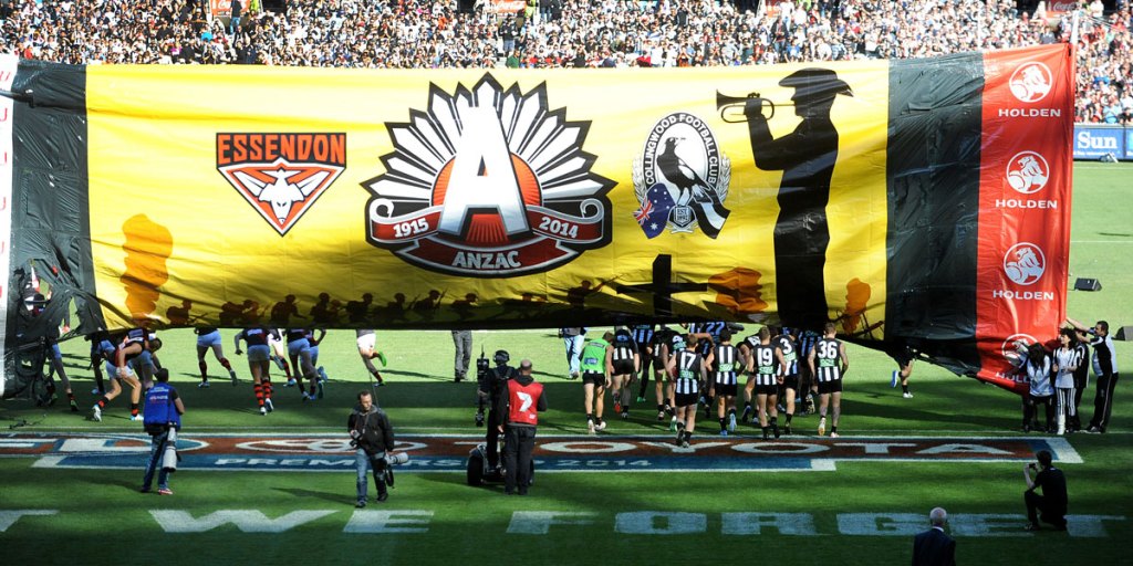 Thumbnail for Sporting clashes mark Anzac Day