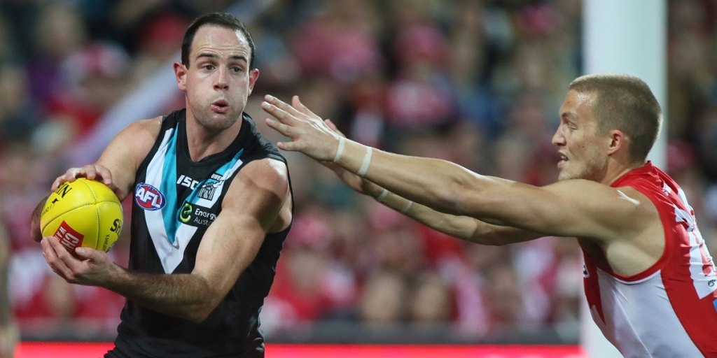 Matthew Broadbent believes Port's clash against the Hawks could be the team's most important regular season game.