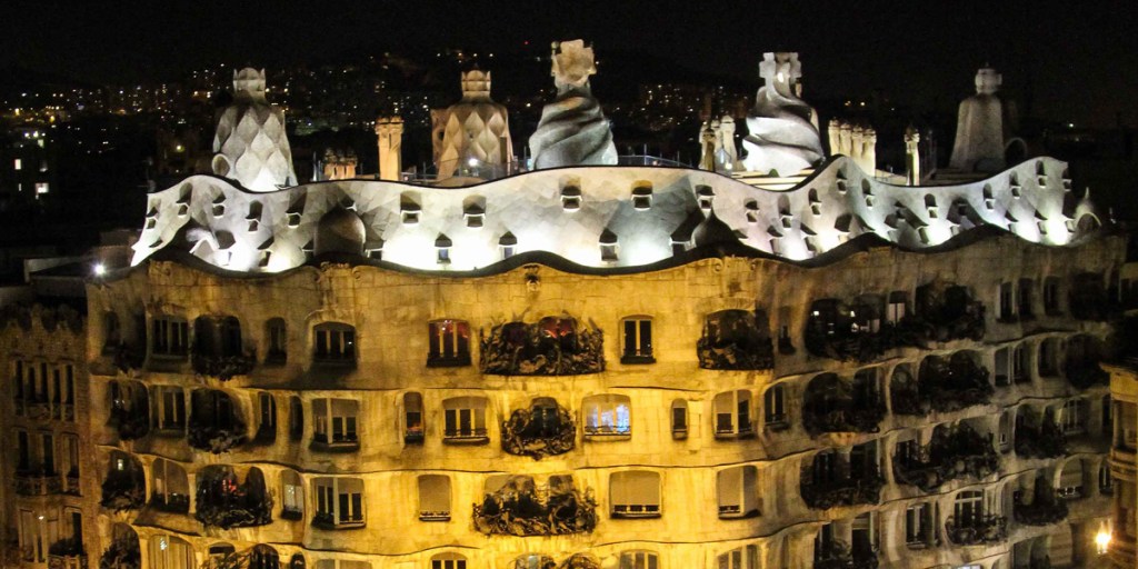 Gaudi's La Pedrera, with its magical rooftop. Photo: Amanda McInerney