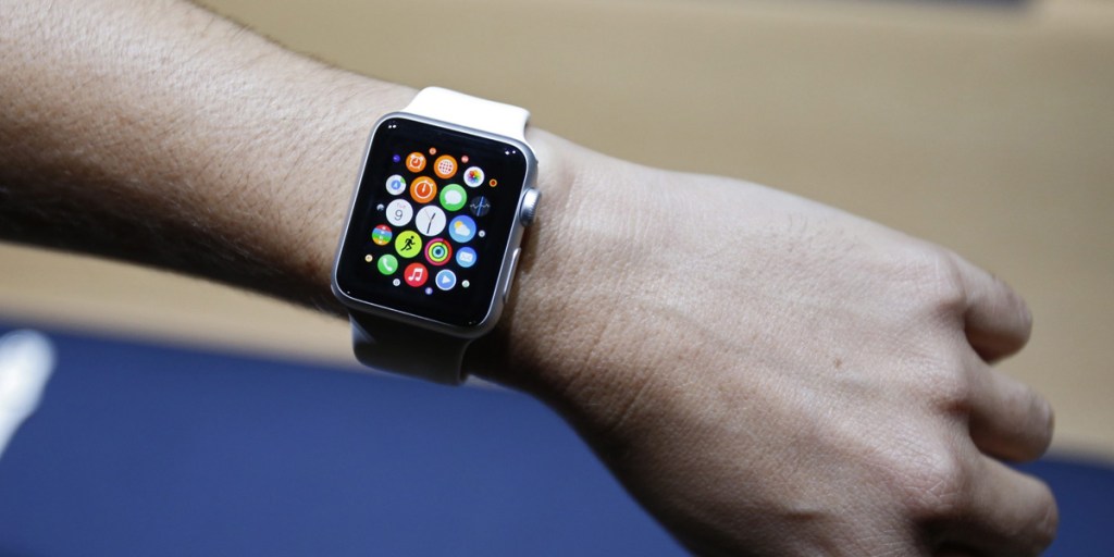 An Apple smartwatch