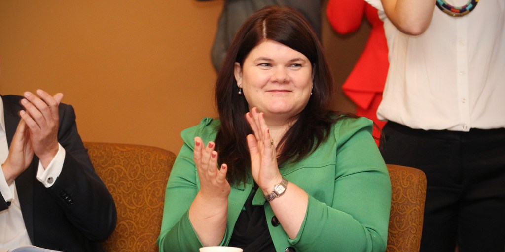 Communities Minister Zoe Bettison says online screening will be introduced in July, but doesn't know how it will work.