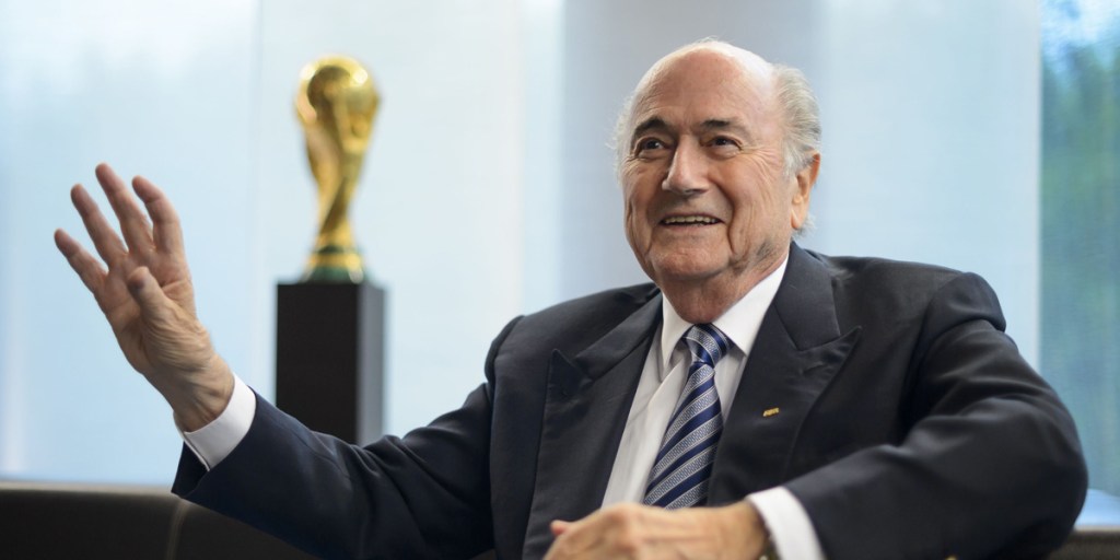 Sepp Blatter: Likely to remain FIFA President after this week’s election.