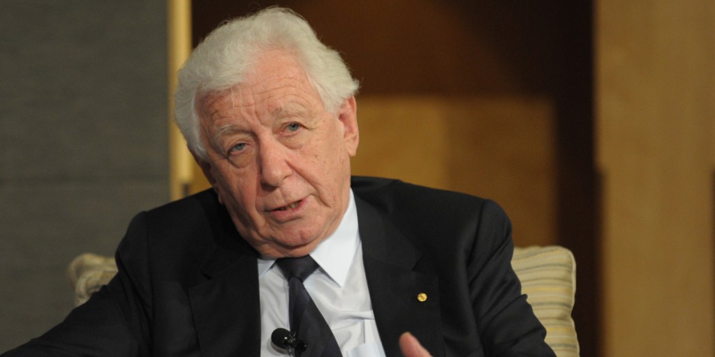 Westfield chairman Frank Lowy arrived in Australia as a refugee.