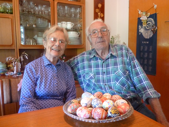 Looking forward: two of the participants in the Longitudinal Study of Ageing