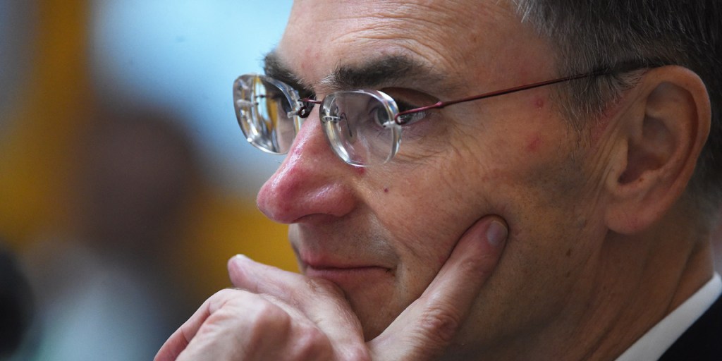 ASIC chair Greg Medcraft at today's Senate estimates hearing. Photo: AAP