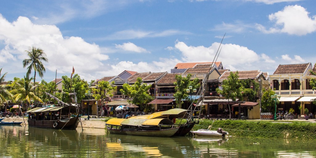 Pretty Hoi An sits beside the Thu Bon river. Photo: Amanda McInerney