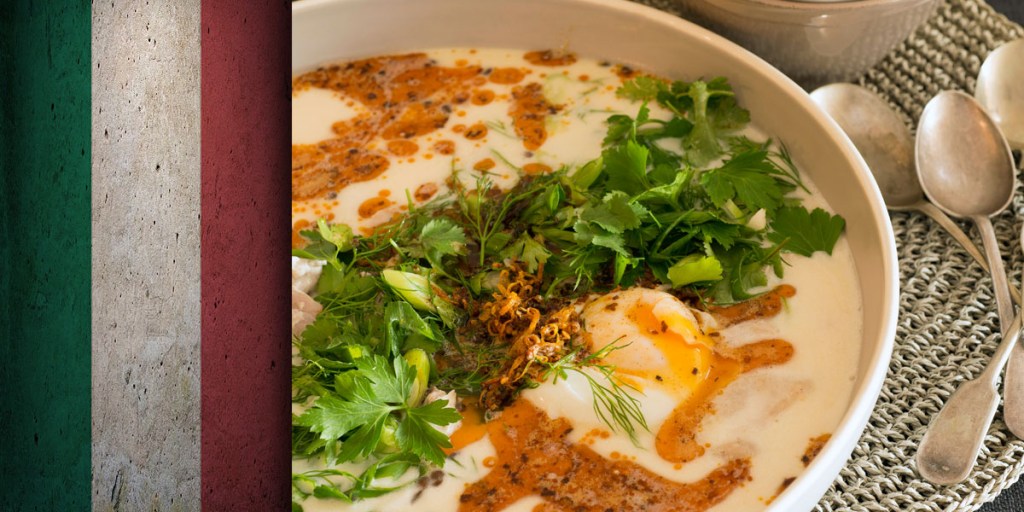 Thumbnail for Nona’s lemon, chicken and yoghurt soup