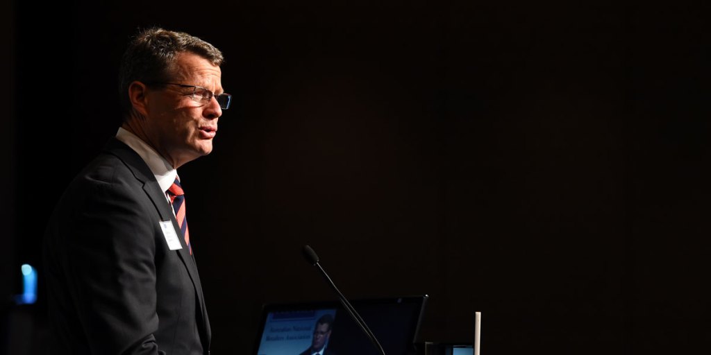 Outgoing Woolworths CEO Grant O'Brien