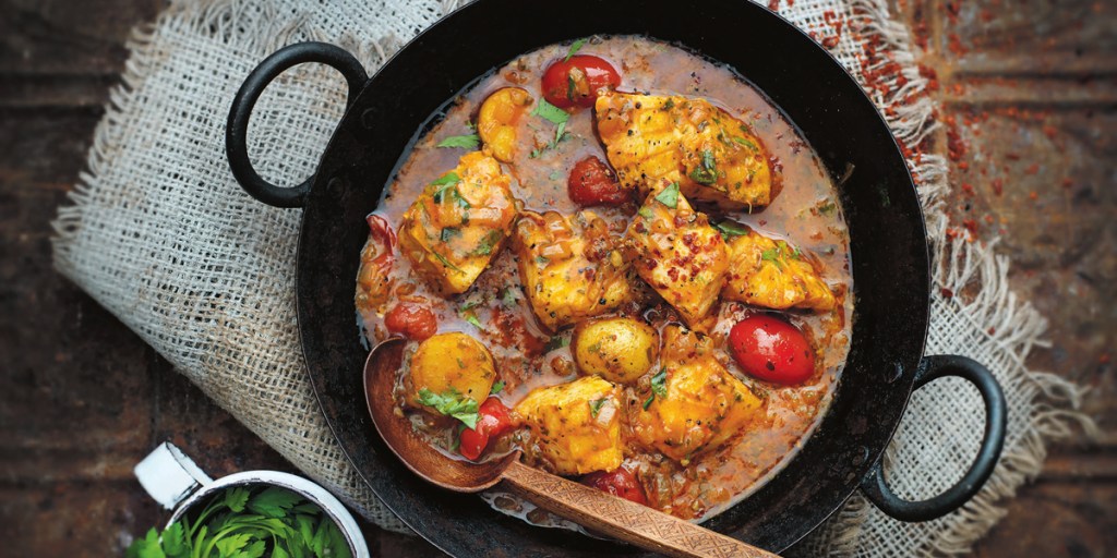 Thumbnail for Chermoula, tomato and fish tagine