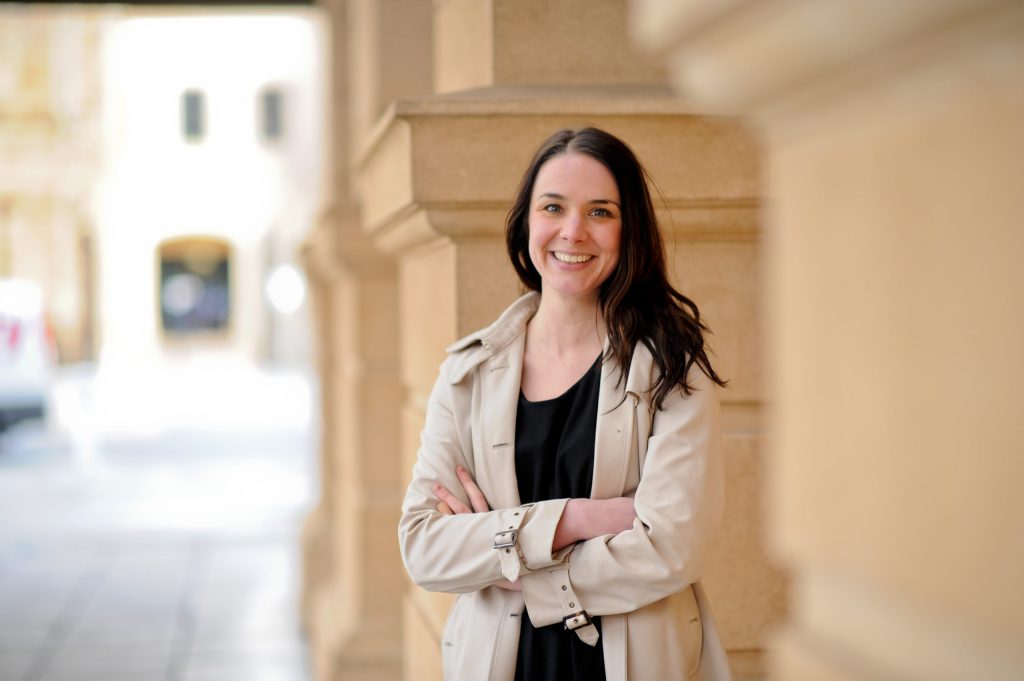 Renew Adelaide CEO Lily Jacobs. Photo: Nat Rogers / InDaily